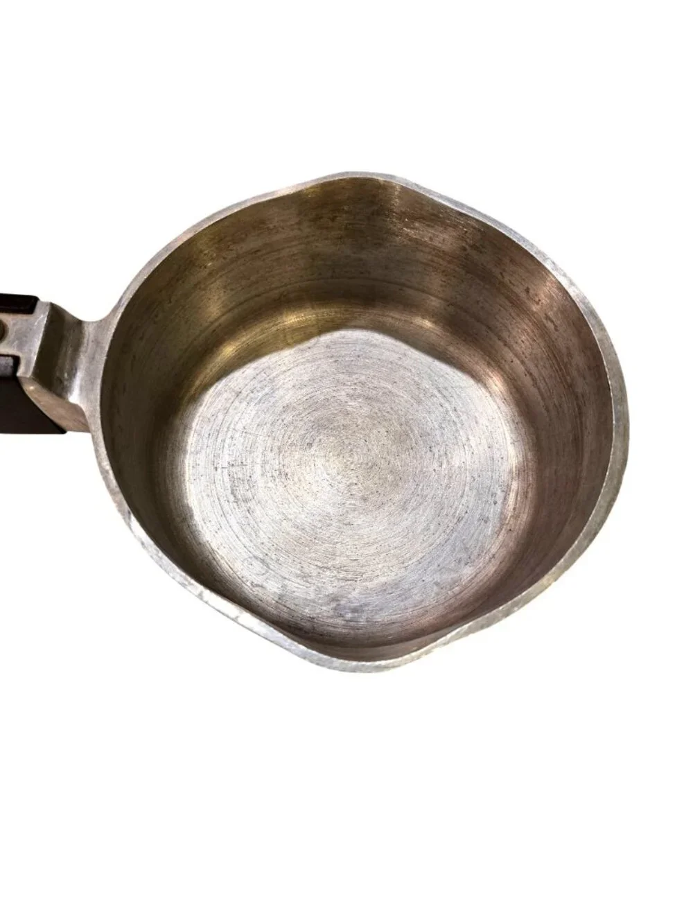Vintage Magnalite GHC USA 1 Quart Cast Aluminum Dual Pour Saucepan with Lid